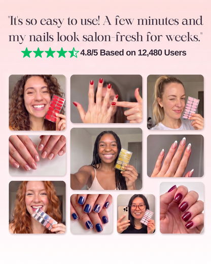 Salon-Perfect Nails in 2 Minutes. Without the Salon Price, Wait, or Damage with PrettyTips